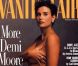 La couverture de magazine qui l'a rendue célèbre. Pour la première fois, une femme enceinte posait nue dans la presse. Vanity Fair d'août 1991.