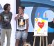 Daniel, Rudy, Aurélie et Geoffrey présentent leur fresque à Ayem dans Secret Story 5