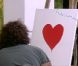 Daniel commence la fresque pour Ayem par un coeur dans Secret Story 5. Etonnant, non ?
