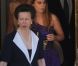 La mère de la future mariée, la princesse Anne, et Beatrice d'York assistent à la soirée organisée  avant le mariage de Zara Phillips et Mike Tindall, à Édimbourg le 29  juillet 2011.