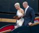 Pré-soirée du mariage de Zara Phillips et Mike Tindall, sur le yacht Britannia. Vendredi 29 juillet 2011