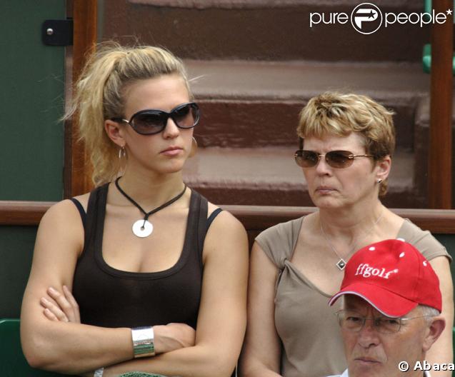 Lorie et sa mère
