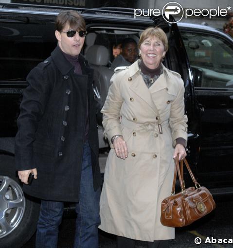 Tom Cruise aux côtés de sa mère