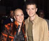 Justin Timberlake aux côtés de sa mère