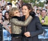 Orlando Bloom dans les bras de sa mère