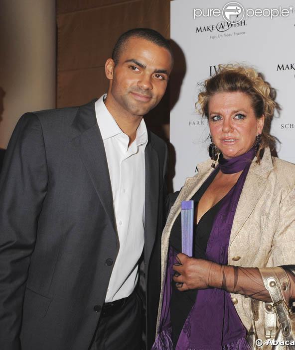 Tony Parker et sa mère