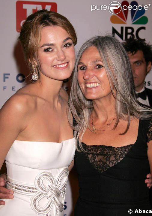 Keira Knightley et sa mère