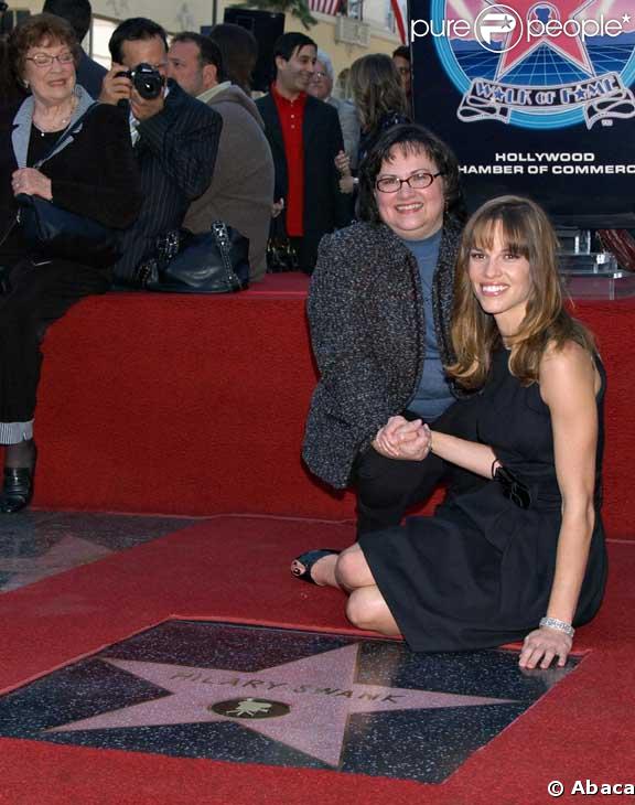 Hilary Swank et sa mère