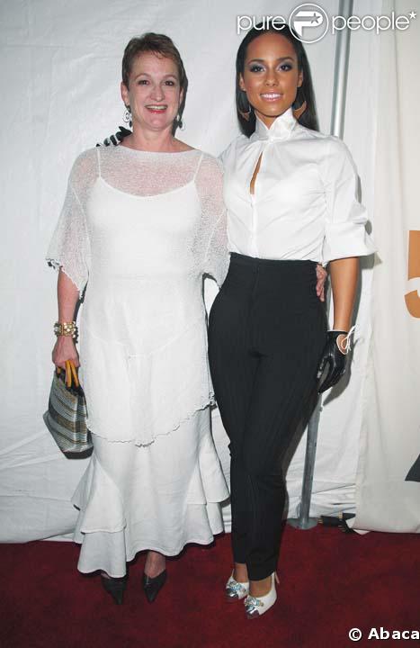 Alicia Keys et sa mère