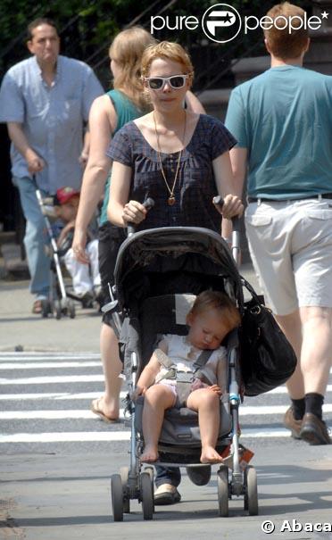 Michelle Williams et Matilda, sa fille