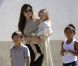 Angelina Jolie profite de l'Angleterre avec ses enfants malgré le danger