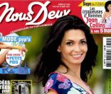 Adeline Blondieu en couverture de Nous Deux