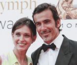 <p>Adeline Blondieau et son compagnon Laurent Hubert au 51e Festival de Monte-Carlo en juin 2011</p>