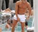 Diego Forlan en vacances à Miami le 12 août 2011, apollon 