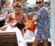 Diego Forlan en vacances à Miami le 12 août 2011