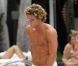 Diego Forlan en vacances à Miami le 12 août 2011, il met le paquet 