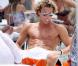 Diego Forlan en vacances à Miami le 12 août 2011