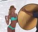 Candice Swanepoel, sublime, lors d'un shooting photo réalisé pour Victoria's Secret à Saint-Barthélémy le 12 août 2011