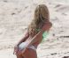 Candice Swanepoel lors d'un shooting photo réalisé pour Victoria's Secret à Saint-Barthélémy le 12 août 2011