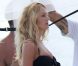 Candice Swanepoel lors d'un shooting photo réalisé pour Victoria's Secret à Saint-Barthélémy le 12 août 2011