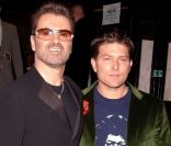 George Michael et son compagnon Kenny Goss en 2005