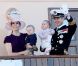 Le prince Frederik et la princesse Mary de Danemark le 22 août 2011, au premier jour de leur croisière estivale à bord du Dannebrog avec leurs jumeaux, le prince Vincent et la princesse Joséphine, à Skagen. 