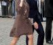 Marraine de la petite princesse Ingrid Alexandra de Norvège, la princesse Victoria de Suède, enceinte et toujours inspirée stylistiquement, était présente avec son mari le prince Daniel pour la célébration des 10 ans de mariage du prince Haakon et de la princesse Mette-Marit à Oslo, le 25 août 2011.