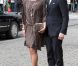 Marraine de la petite princesse Ingrid Alexandra de Norvège, la princesse Victoria de Suède, enceinte et toujours inspirée stylistiquement, était présente avec son mari le prince Daniel pour la célébration des 10 ans de mariage du prince Haakon et de la princesse Mette-Marit à Oslo, le 25 août 2011.