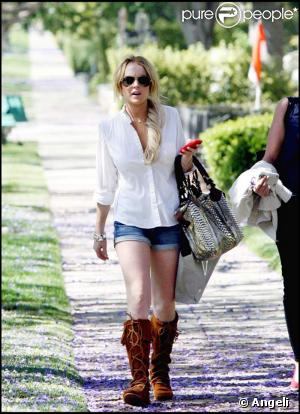 Lindsay Lohan, seule