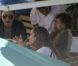 Jennifer Lopez profite des moindres moments de répit durant le tournage de son clip Papi pour profiter de ses enfants...