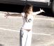 Malgré son divorce, la belle Jennifer Lopez apparait sereine et détendue sur le tournage de son clip Papi à Los Angeles, profitant d'un moment de répit. 