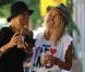 Jessica Hart : Le top et sa soeur illuminent le bitume new-yorkais