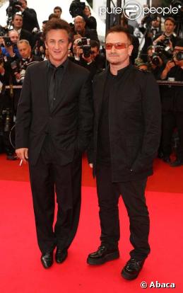 Sean Penn et Bono