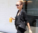 Nicole Richie à la sortie de sa salle de sports à Los Angeles le 30 août 2011