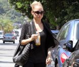 Nicole Richie à la sortie de sa salle de sports à Los Angeles le 30 août 2011