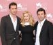 James d'Arcy, Madonna et Oscar Isaac lors du photocall du film W.E. au festival de Venise le 1er septembre 2011