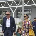 Salma Hayek, François-Henri Pinault et leur adorable Valentina, heureux à Venise