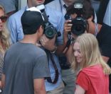 Amanda Seyfried était présente dans les travées de Flushing Meadows avec un brun ténébreux où elle a assisté au match opposant Jo-Wilfried Tsonga à Mardy Fish le 5 septembre 2011 
