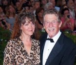 JOhn Hurt et sa femme Anwen Rees Meyers lors de la présentation au festival de Venise du film La Taupe le 5 septembre 2011