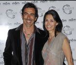Adeline Blondieau et son compagnon Laurent Hubert en avril 2011.<br />