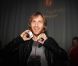 David Guetta pour le lancement des casques Beats Mixr, à Berlin le 6 septembre 2011