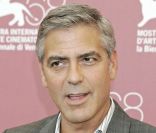 George Clooney en Italie en août 2011