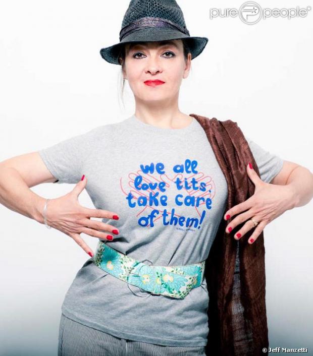 Catherine Ringer pour la campagne Le Cancer du sein, parlons-en !