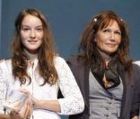 Clémentine Celarié, François Berléand et Anaïs Demoustier lors de la remise des prix du 13ème festival de La Rochelle, le 10 septembre 2011