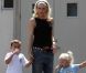  La chanteuse Gwen Stefani emmène ses deux fils Kingston et Zuma à leur cours de Karate à Santa Monica le 11 septembre 2011 