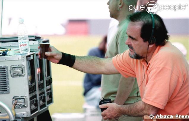 Oliver Stone sur un tournage