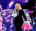 Sylvie Vartan à Naples, le 27 mars 2010.<br />