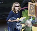 La talentueuse Julia Roberts et sa fille Hazel Patricia à Los Angeles, le 12 septembre 2011<br />