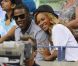 Jay-Z et sa femme Beyoncé le 12 septembre 2011 à New York