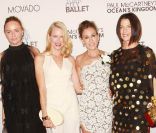 Naomi Watts, SJP, Jessica Seinfeld et Stella McCartney lors de la première mondiale du ballet de Paul McCartney, Ocean\'s Kingdom. 22 septembre 2011, à New York